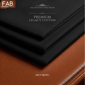 Jet Black - Luxury Cotton Suit